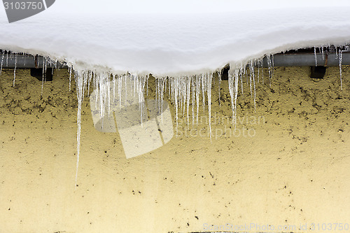 Image of Icicles hanging