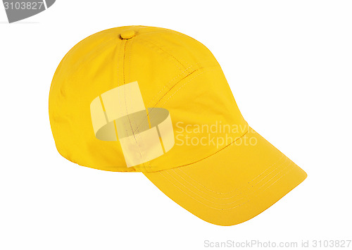 Image of Baseball cap isolated on white background w/ clipping path