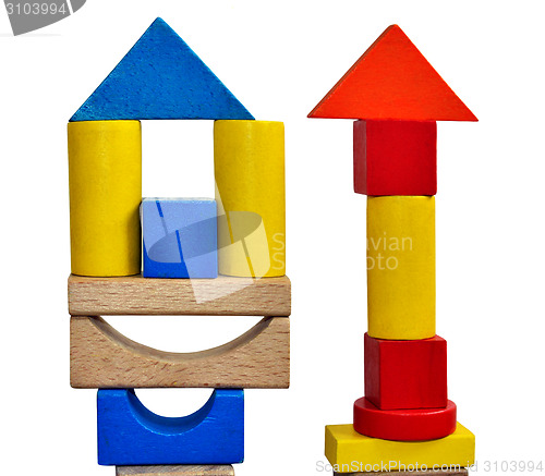 Image of Wooden cubes