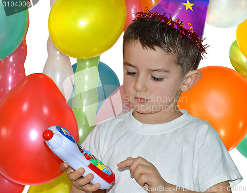 Image of Cute boy play