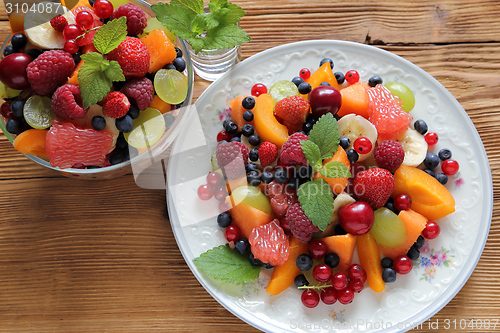 Image of Fruit salad.