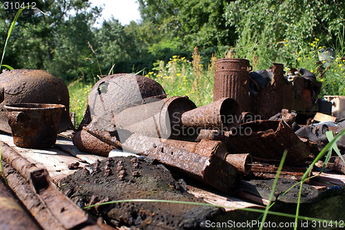 Image of Rusty ammunition