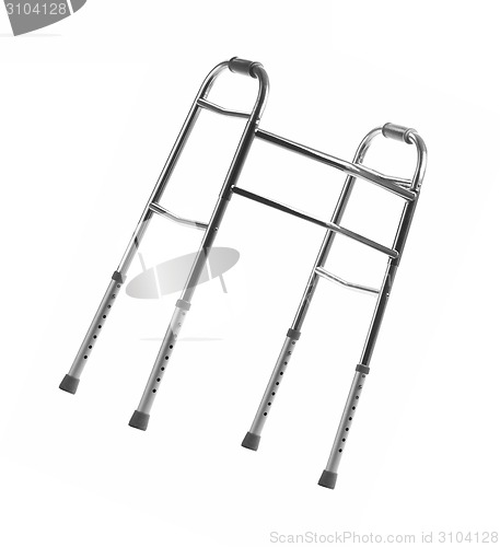 Image of Walker, orthopedic equipment over white