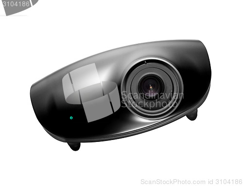 Image of multimedia projector isolated