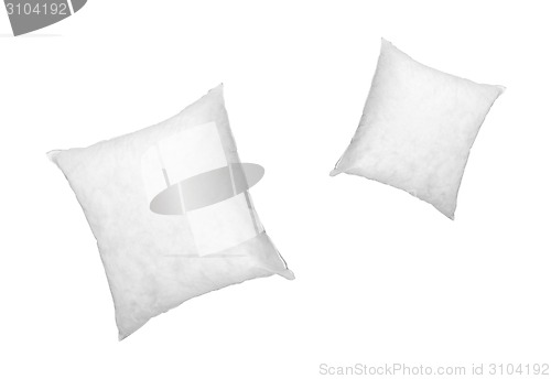 Image of White pillows
