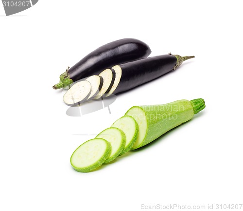 Image of eggplant or aubergine vegetables