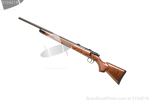 Image of vintage gun isolated