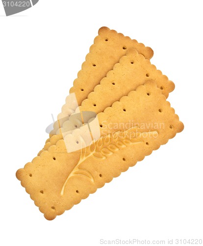 Image of Cookies isolated on a white background