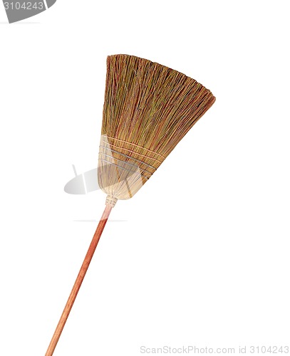 Image of broomstick isolated