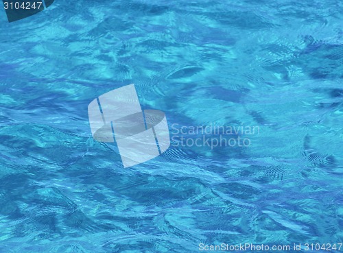 Image of Blue water background