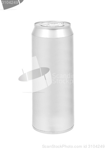 Image of can isolated on a white background