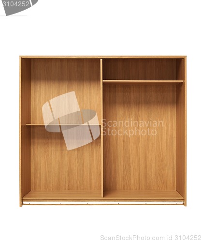 Image of Wooden cabinet