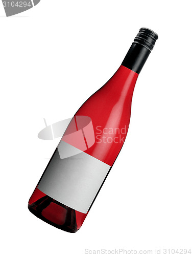 Image of Sparkling Red Wine Bottle