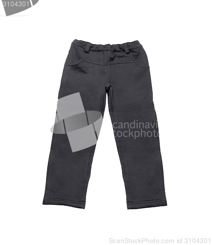 Image of sport pants, isolated on white