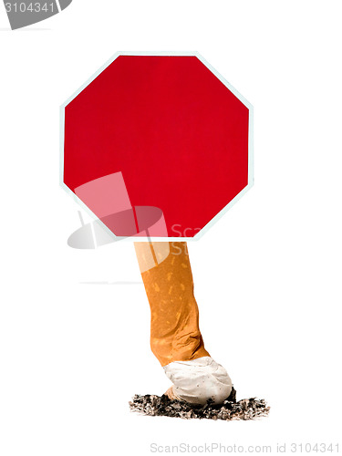Image of stop smoking sign