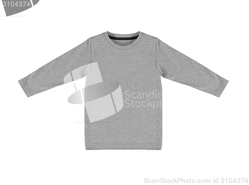 Image of Gray sweater isolated
