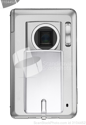 Image of Digital compact photo camera isolated