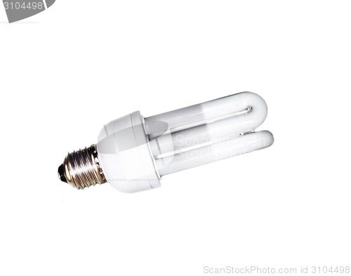 Image of Energy saving fluorescent light bulb