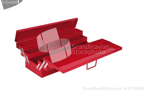 Image of red tool box