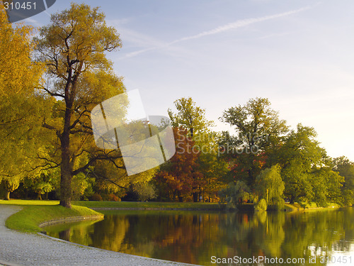 Image of autumnal park