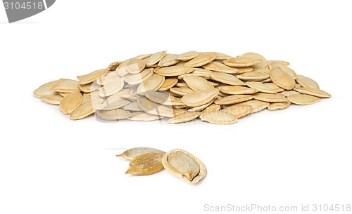 Image of Pumpkin Seeds (Pepitas) Isolated