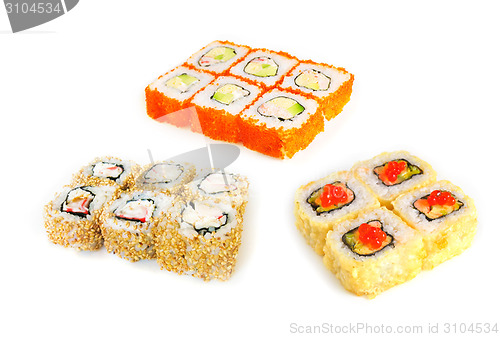 Image of japan trditional food - rolls