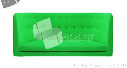 Image of green couch