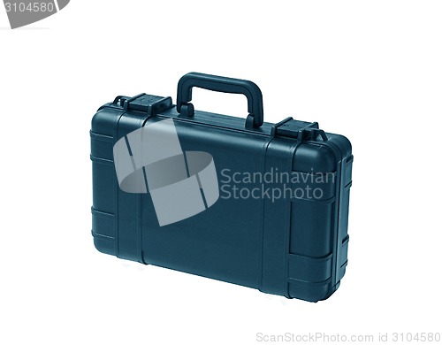 Image of Plastic tool box isolated on white background