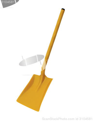 Image of yellow shovel