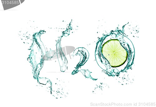 Image of h2o with lime