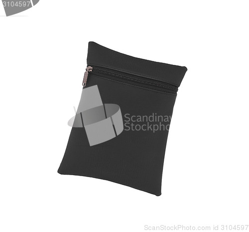 Image of Women's black leather bag
