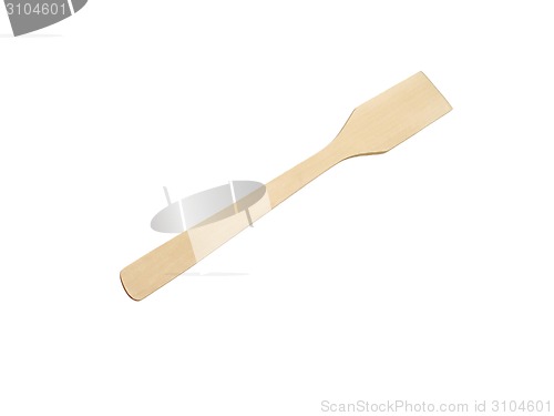Image of wooden kitchen device isolated on the white