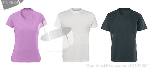 Image of collection of various t shirts