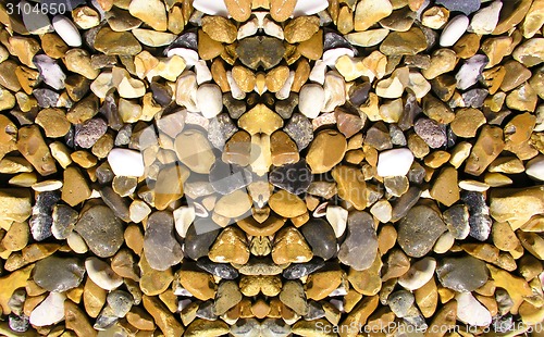 Image of Pebbles on the beach texture