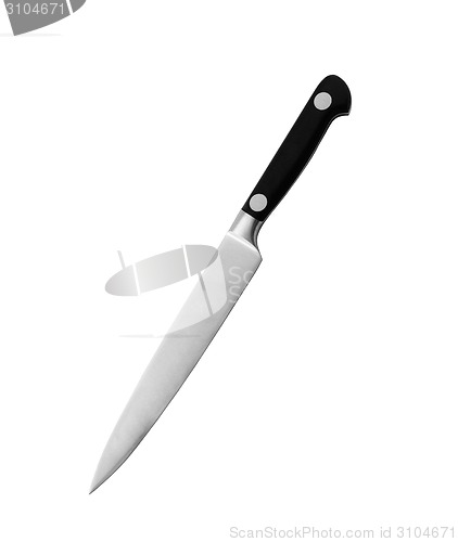 Image of Chef's knife isolated