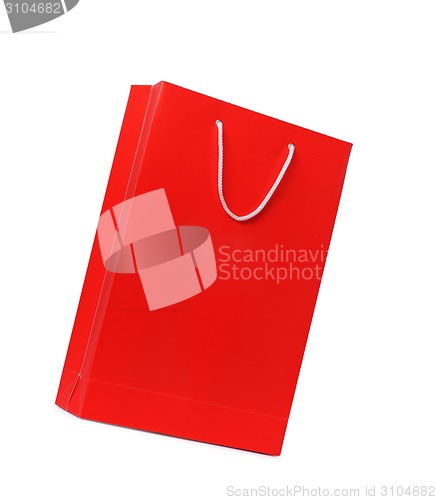 Image of Red shopping bag