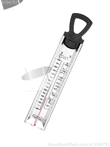 Image of thermometer isolated