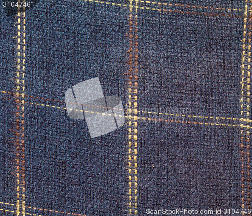 Image of squared textile texture 