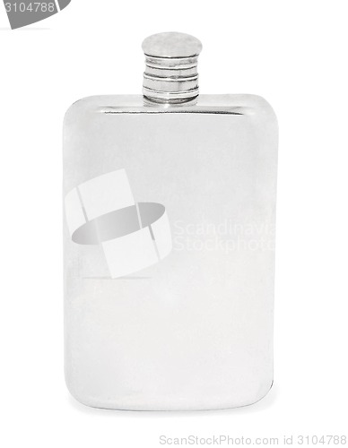 Image of Empty colorless glass bottle