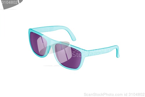 Image of blue sunglasses