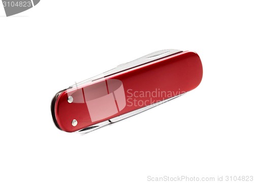 Image of Closed Swiss army knife