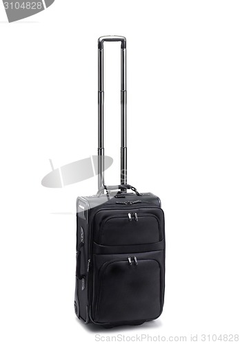 Image of Travel bag isolated on white background.