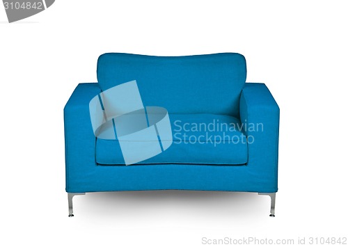 Image of blue chair