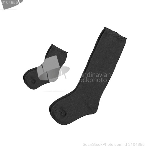 Image of socks isolated on a white background