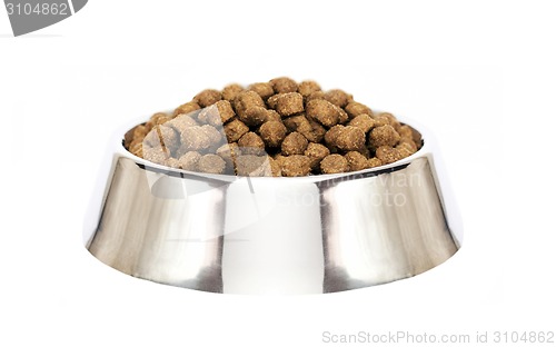 Image of dog food isolated