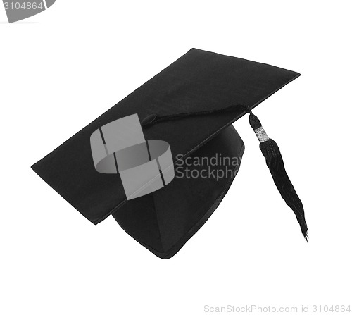 Image of Student hat on white