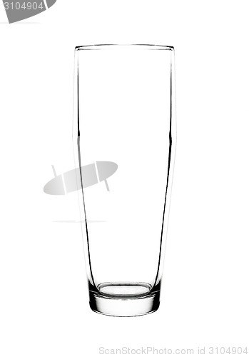 Image of Empty glass for water