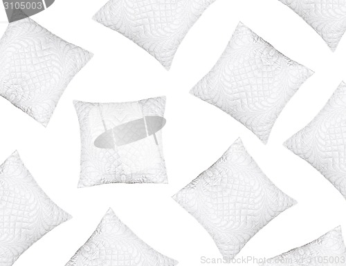 Image of White pillows