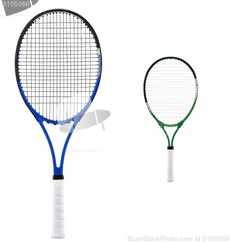 Image of badminton racket