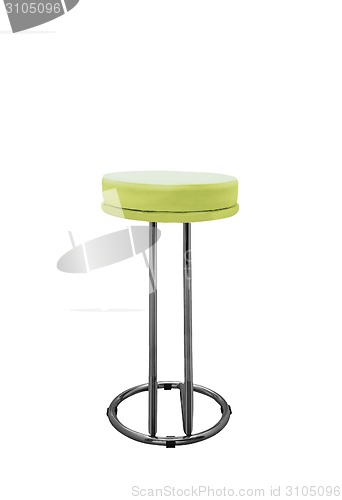 Image of Bar stool isolated on white background